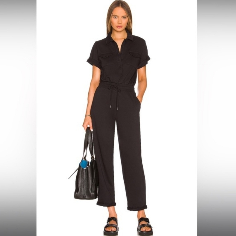 NWT 525 AMERICA | $195 Washed Utility Jumpsuit - Picture 2 of 4